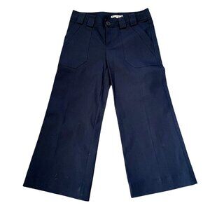 Nanette Lepore Women’s Cotton Wide Leg Pants Size 4 Black High